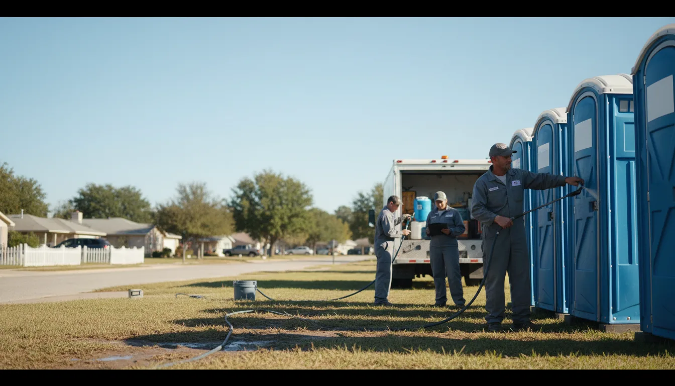 Long-Term Portable Toilet Rental in Aviston, IL near me